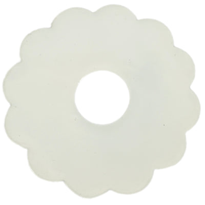 Stjernsund anneau de bougie fleur de loua blanc brillant 9,3 cm | 24 pièces