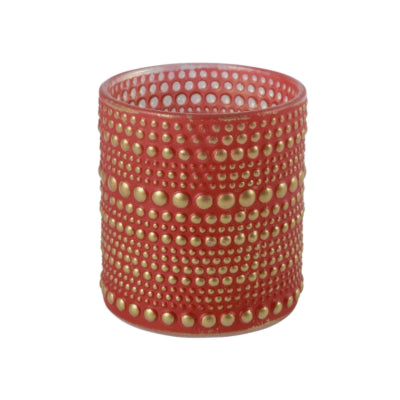 Countryfield photophore nelle s rouge 8 cm | 24 pièces