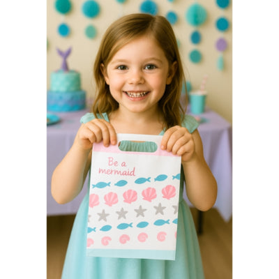 Amscan sac cadeau soyez une sirène 24 cm 8 pièces | 20 pièces