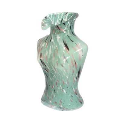 Vase bossom turquoise 20 cm | 8 pièces
