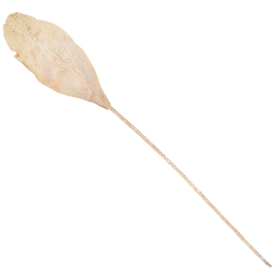 Branche artificielle feuille de palmier beige 103 cm | 12 pièces