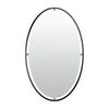 Miroir mural Len-fra salem noir 60 cm | 2 pièces