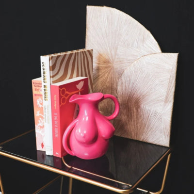 Housevitamin vase cruche seins rose 18 cm | 6 pièces
