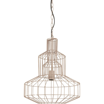 Light Living Lampe suspendue et luminaire Living Fynn beige 45 cm | 2 pièces