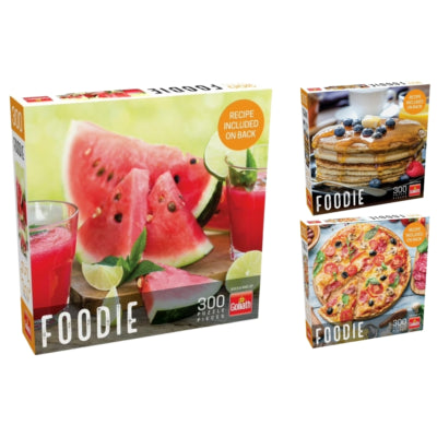 Goliath puzzle gourmand 300 pièces 3 assortis | 12 pièces