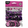 Amscan confettis 30 ans rose 34 g | 48 pièces