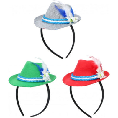 Bandeau Oktoberfest 18 cm 3 assortis | 24 pièces