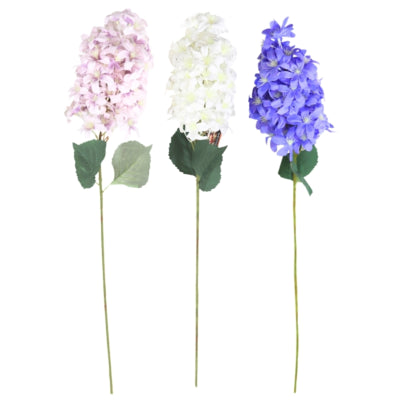 Hortensia paniculé de fleurs artificielles 87 cm 3 assortis | 24 pièces