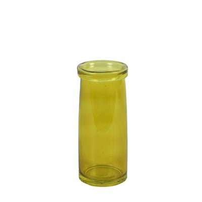 Countryfield vase tube missy s ocre jaune 19 cm | 12 pièces