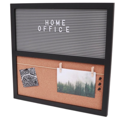 Tableau à lettres et tableau d'affichage Senza 40 cm | 12 pièces