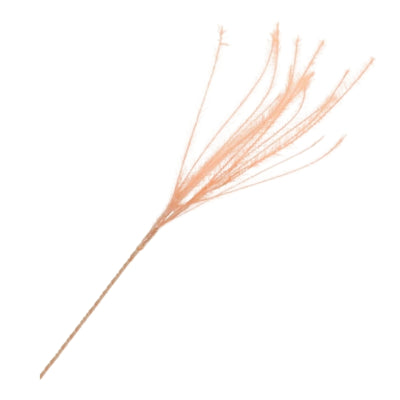 Daan branche artificielle en bois courbé plumes pêche 150 cm | 12 pièces