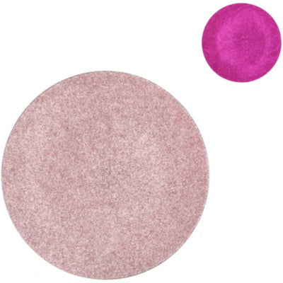 Assiette décorative Daan en bois courbé mélamine brillant rose fuchsia 33 cm 2 assortis | 12 pièces