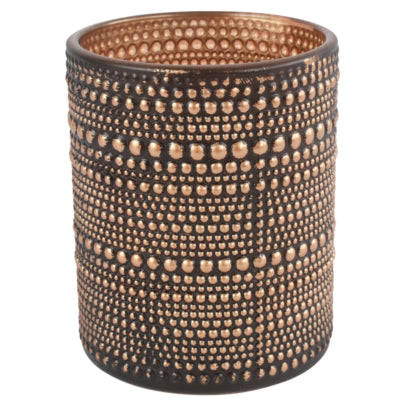 Photophore Countryfield nelle l couleur bronze noir 12,5 cm | 12 pièces