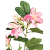 Ptmd fleur artificielle bauhinia rose 85 cm | 6 pièces