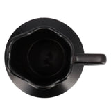Vase boa en bois courbé Daan avec anse noir 20 cm | 4 pièces - afbeelding 2