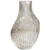 Bepurehome vase trop verre fumé 34 cm | 3 pièces