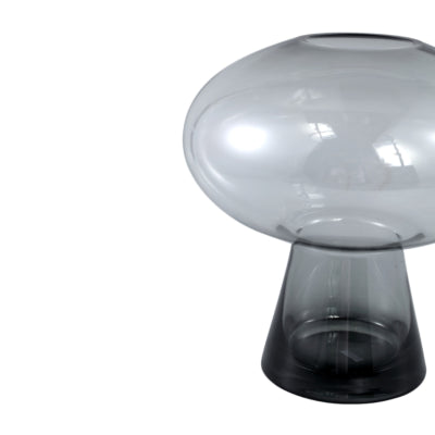 Vase Ptmd gris menthe 22 cm | 4 pièces