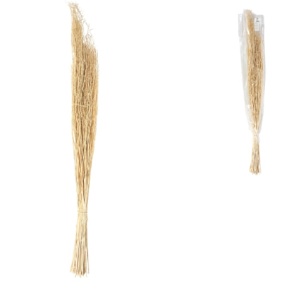 Fagot d'herbe Saras séchée naturelle 110 cm | 24 pièces