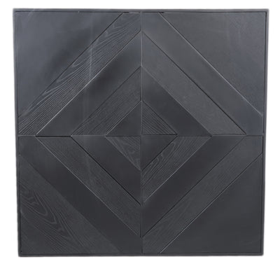 Panneau mural Ptmd mixa noir 90 x 90 cm | 2 pièces