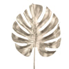 Hbx branche artificielle monstera couleur champagne 72 cm | 20 pièces