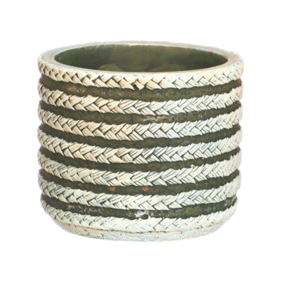 Pot de fleurs série raf vert 7,5 cm | 24 pièces