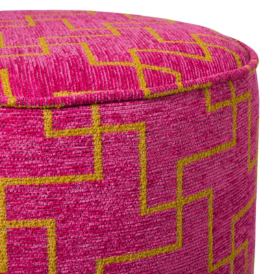 (r) pouf rose 39 cm | 2 pièces