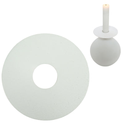 Stjernsund anneau de bougie loua blanc mat 9cm | 48 pièces