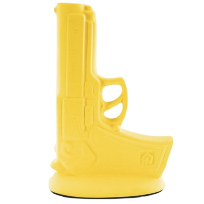 Housevitamin vase pistolet jaune 22 cm | 6 pièces