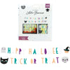 Folat guirlande de lettres joyeux halloween 1,5 m lot de 2 | 24 pièces