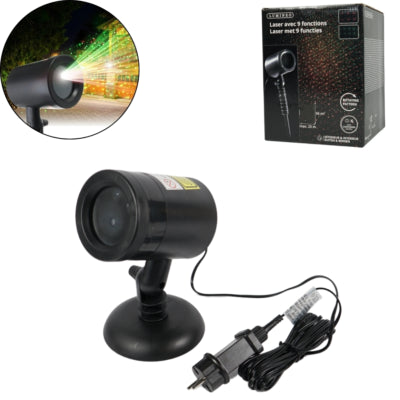 Projecteur laser Lumineo(r) ip44 prise ue 40 cm ve10 | 10 pièces