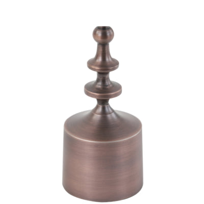 Lumière vivante et chandelier vivant sheva couleur cuivre mat 34 cm | 4 pièces