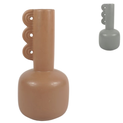 Vase Dijk céramique 26 cm 2 assortis | 8 pièces