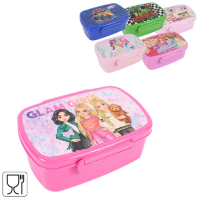 Boîte à lunch univers maison enfants 17,5 cm 6 assortis | 24 pièces