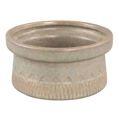Ptmd rail de pot de fleur bas l marron clair 19,5 cm | 6 pièces