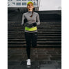 Bande de sport Avento twist jaune fluo noir taille l | 10 pièces