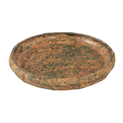 Ptmd bol lourdes jaune vert 25 cm | 12 pièces