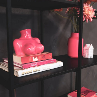 Housevitamin vase seins noir 15 cm | 6 pièces