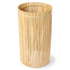 Hkliving (r) abat-jour cylindre bambou 40 cm | 2 pièces