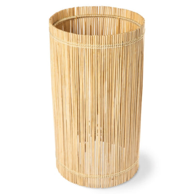 Hkliving (r) abat-jour cylindre bambou 40 cm | 2 pièces