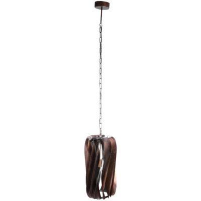 Ptmd lampe à suspension tessa couleur bronze 49 cm | 2 pièces