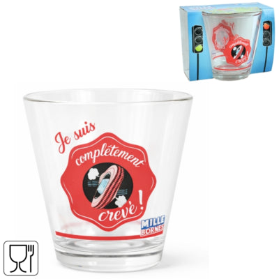 Dujardin mille bornes verre à boire c 200 ml | 24 pièces