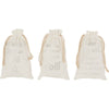 J-line sac Noël français 28 cm 3 assortis | 36 pièces