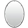 Miroir mural Len-fra salem noir 80 cm | 2 pièces