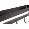 Woood étagère murale akké noir 56 cm | 4 pièces