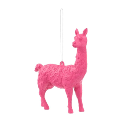 Pendentif lama rose 11 cm | 24 pièces