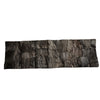 Décoration feuille de palmier bakla noir 200 x 60 cm | 6 pièces