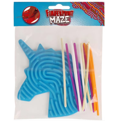 Labyrinthe d'empreintes digitales labyrinthe d'empreintes digitales 18 cm 4 assortis | 24 pièces