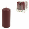 Bougies pilier Gala Profissimo rouge bordeaux 4,8 x 11 cm 4 pièces | 7 pièces