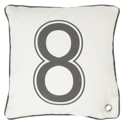 Housse de coussin décor hollandais gris gouvernail 45 x 45 cm | 12 pièces