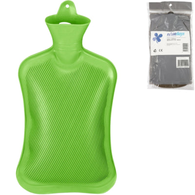 Bouillotte Relaxdays verte 2 l | 6 pièces